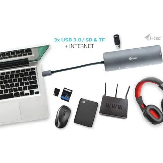 i-tec USB-C Metal Nano Docking Station 4K HDMI LAN, Power Delivery 100 W + Charger 100 W (bundle) i-tec USB-C Metal Nano Docking Station 4K HDMI LAN, Power Delivery 100 W + Charger 100 W (bundle)