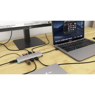 i-tec USB-C Metal Nano Docking Station 4K HDMI LAN, Power Delivery 100 W + Charger 100 W (bundle) i-tec USB-C Metal Nano Docking Station 4K HDMI LAN, Power Delivery 100 W + Charger 100 W (bundle)