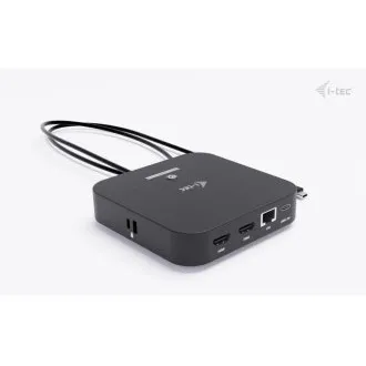 i-tec USB-C Dual HDMI Docking Station with Power Delivery 100W + i-tec Universal Charger 100W i-tec USB-C Dual HDMI Docking Station with Power Delivery 100W + i-tec Universal Charger 100W