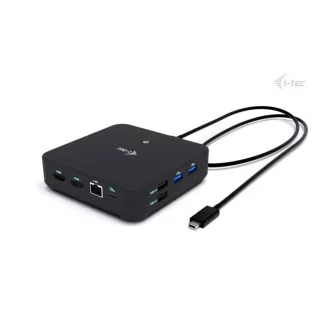 i-tec USB-C DP Dual HDMI Docking Station, Power Delivery 100W