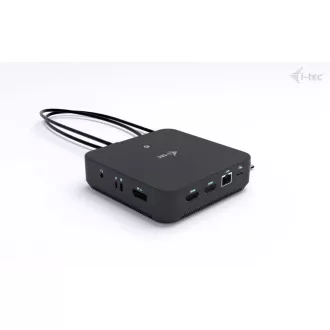 i-tec USB-C DP Dual HDMI Docking Station, Power Delivery 100W + i-tec Universal Charger 100W