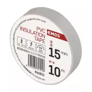 Emos Izolačná páska PVC 15/10 biela