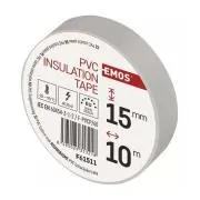 Emos Izolačná páska PVC 15/10 biela