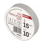 Emos Izolačná páska PVC 15/10 biela