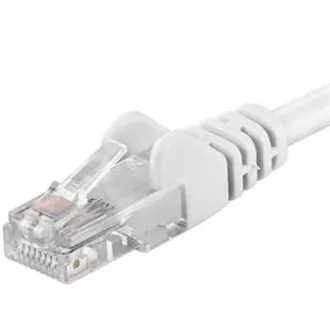 Patch kábel UTP RJ45-RJ45 level CAT6, 3m, biela Patch kábel UTP RJ45-RJ45 level CAT6, 3m, biela