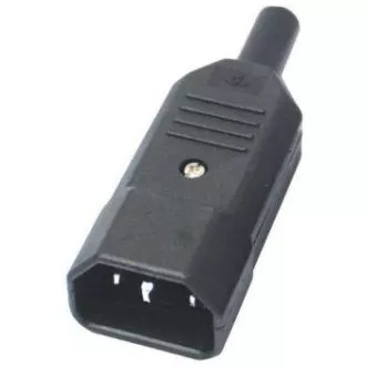 Konektor sieťový 230V/M IEC C14 Konektor sieťový 230V/M IEC C14