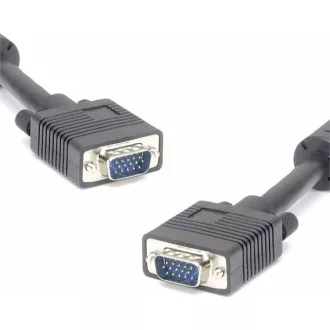 PremiumCord Kábel na monitor HQ (Coax) 2x ferrit, SVGA 15p, DDC2,3x Coax + 8žil, 10m PremiumCord Kábel na monitor HQ (Coax) 2x ferrit, SVGA 15p, DDC2,3x Coax + 8žil, 10m