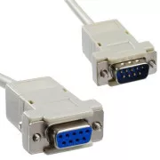 PremiumCord kábel 9pin, predlžovací, 3m