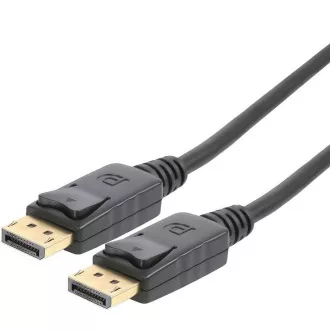 PremiumCord DisplayPort 2.0 prípojný kábel M/M, pozlátené konektory, 1m PremiumCord DisplayPort 2.0 prípojný kábel M/M, pozlátené konektory, 1m