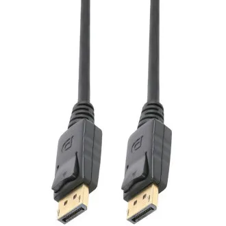 PremiumCord DisplayPort 2.0 prípojný kábel M/M, pozlátené konektory, 1m
