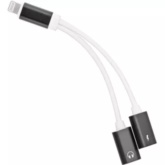 PremiumCord Adapter Lightning na 3,5 mm jack audio + Lightning charging PremiumCord Adapter Lightning na 3,5 mm jack audio + Lightning charging