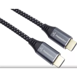 PremiumCord ULTRA HDMI 2.1 High Speed + Ethernet kábel 8K @ 60Hz, pozlátené 5m
