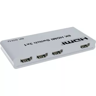 PremiumCord HDMI switch 3:1 s diaľkovým ovládačom