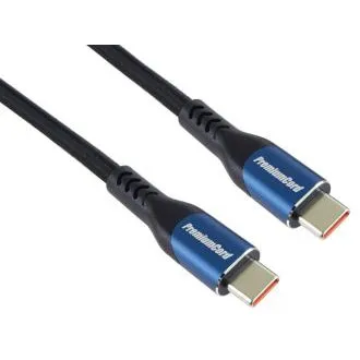 PremiumCord USB-C kábel, 3m/5A/100W/20Gbits PremiumCord USB-C kábel, 3m/5A/100W/20Gbits