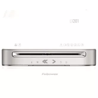 Fellowes Skartovač LX 201 biely Fellowes Skartovač LX 201 biely