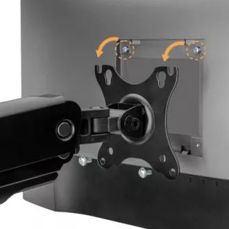 Držiak monitora Brateck LDT60-C012 jedno rameno mechanická pružina Heavy Duty