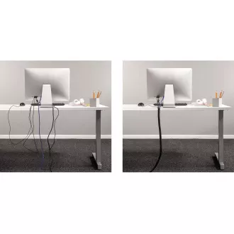 Fellowes Cablezip organizér a chránič kabeláže čierny