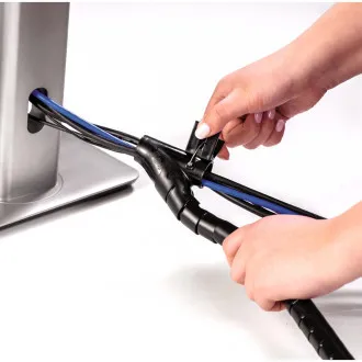 Fellowes Cablezip organizér a chránič kabeláže čierny Fellowes Cablezip organizér a chránič kabeláže čierny