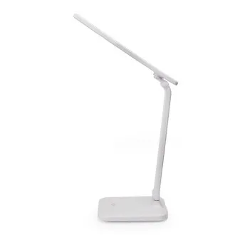 Platinet PDL194W stolná LED lampa Remus 5W stmievateľná, dotykové ovládanie, USB port, biela