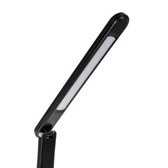 Platinet PDL400RGBB stolná LED lampa 12W stmievateľná, dotykové ovládanie, USB port, čierna