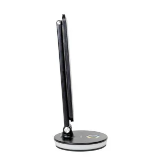 Platinet PDL400RGBB stolná LED lampa 12W stmievateľná, dotykové ovládanie, USB port, čierna