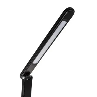 Platinet PDL400RGBB stolná LED lampa 12W stmievateľná, dotykové ovládanie, USB port, čierna