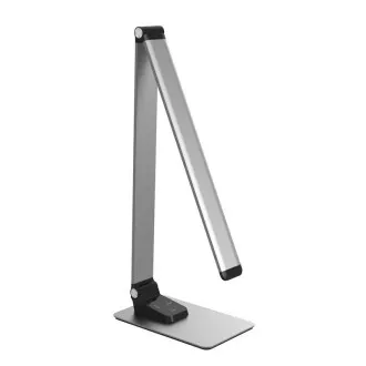 Platinet PDL509 stolná LED lampa 10W, stmievateľná, dotykové ovládanie, USB port, ALU