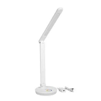 Platinet PDL400RGBW stolná LED lampa 12W stmievateľná, dotykové ovládanie, USB port, biela Platinet PDL400RGBW stolná LED lampa 12W stmievateľná, dotykové ovládanie, USB port, biela