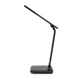 Platinet PDL194B stolná LED lampa Remus 5W stmievateľná, dotykové ovládanie, USB port, čierna