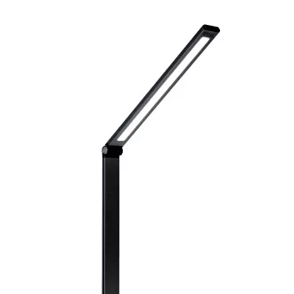 Platinet PDL888B stolná LED lampa 10W stmievateľná, bezdrôtové nabíjanie, USB port, čierna Platinet PDL888B stolná LED lampa 10W stmievateľná, bezdrôtové nabíjanie, USB port, čierna