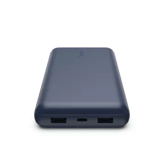 Belkin Power Bank, 20000 mAh, USB-A, 15W, modrá