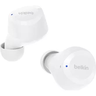 Belkin SOUNDFORM BoltTrue Wireless Earbuds - biele
