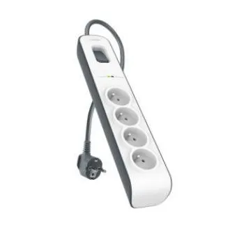 BELKIN SurgeStrip prep.ochrana, 4 zásuvky, 525J, 2M BELKIN SurgeStrip prep.ochrana, 4 zásuvky, 525J, 2M