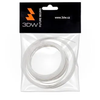 3DW - ABS filament 1,75mm transp., 10m, tlač 200-230°C 3DW - ABS filament 1,75mm transp., 10m, tlač 200-230°C