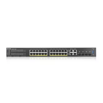 ZYXEL GS2220-28, HP24port Gb L2 Switch, 1 GbE Uplink, PoE