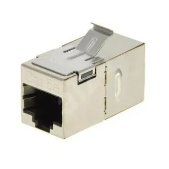 Spojka panelová CAT5E STP 8p8c RJ45/RJ45 Spojka panelová CAT5E STP 8p8c RJ45/RJ45