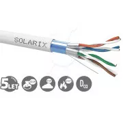 Inštalačný kábel Solarix CAT6A FFTP LSOH Dca-s2,d2,a1 500m/cievka SXKD-6A-FFTP-LSOH