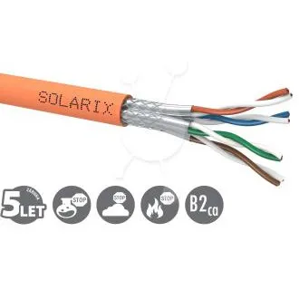 Inštalačný kábel Solarix CAT7A SSTP LSOHFR B2ca-s1,d1,a1 500m/cievka SXKD-7A-1200-SSTP-LSOHFR-B2ca Inštalačný kábel Solarix CAT7A SSTP LSOHFR B2ca-s1,d1,a1 500m/cievka SXKD-7A-1200-SSTP-LSOHFR-B2ca