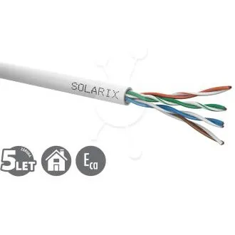 Inštalačný kábel Solarix CAT5E UTP PVC Eca 500m/box SXKD-5E-UTP-PVC Inštalačný kábel Solarix CAT5E UTP PVC Eca 500m/box SXKD-5E-UTP-PVC