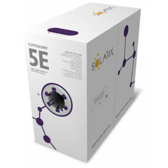 Inštalačný kábel Solarix CAT5E UTP LSOH Dca-s1,d2,a1 500m/box SXKD-5E-UTP-LSOH Inštalačný kábel Solarix CAT5E UTP LSOH Dca-s1,d2,a1 500m/box SXKD-5E-UTP-LSOH