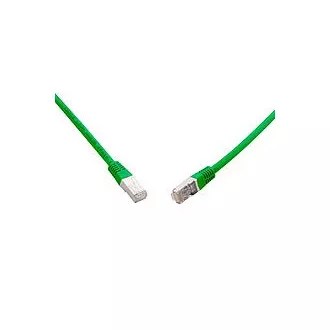 SOLARIX 10G patchkábel CAT6A SFTP LSOH 20m, zelený
