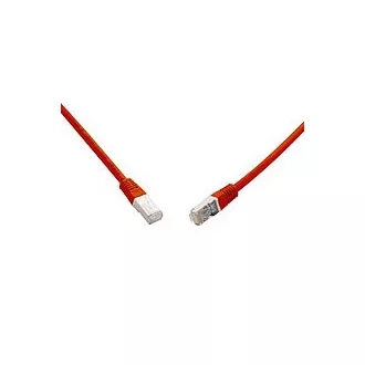 SOLARIX 10G patchkábel CAT6A SFTP LSOH 2m, červený