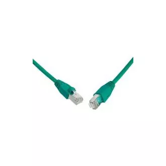 SOLARIX patch kábel CAT5E UTP PVC 2m zelený snag-proof