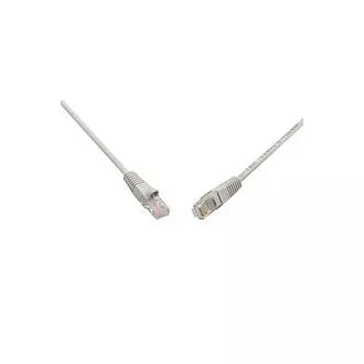 SOLARIX patch kábel CAT6 UTP PVC 3m šedý snag-proof
