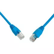 SOLARIX patch kábel CAT6 UTP PVC 1m modrý snag-proof