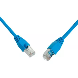 SOLARIX patch kábel CAT6 UTP PVC 2m modrý snag-proof