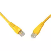 SOLARIX patch kábel CAT6 UTP PVC 3m žltý snag proof