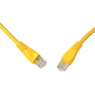 SOLARIX patch kábel CAT6 UTP PVC 7m žltý snag proof SOLARIX patch kábel CAT6 UTP PVC 7m žltý snag proof