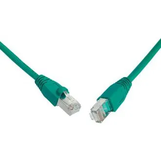 SOLARIX patch kábel CAT6 UTP PVC 1m zelený snag-proof SOLARIX patch kábel CAT6 UTP PVC 1m zelený snag-proof