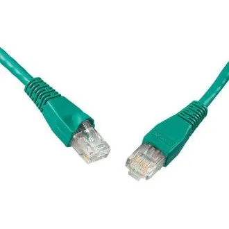 SOLARIX patch kábel CAT6 UTP PVC 2m zelený snag-proof SOLARIX patch kábel CAT6 UTP PVC 2m zelený snag-proof